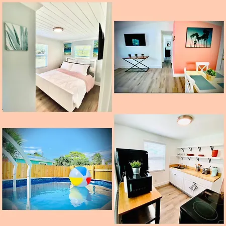 Villa Wow Tiny House w Plunge Pool near Bch&Downtown